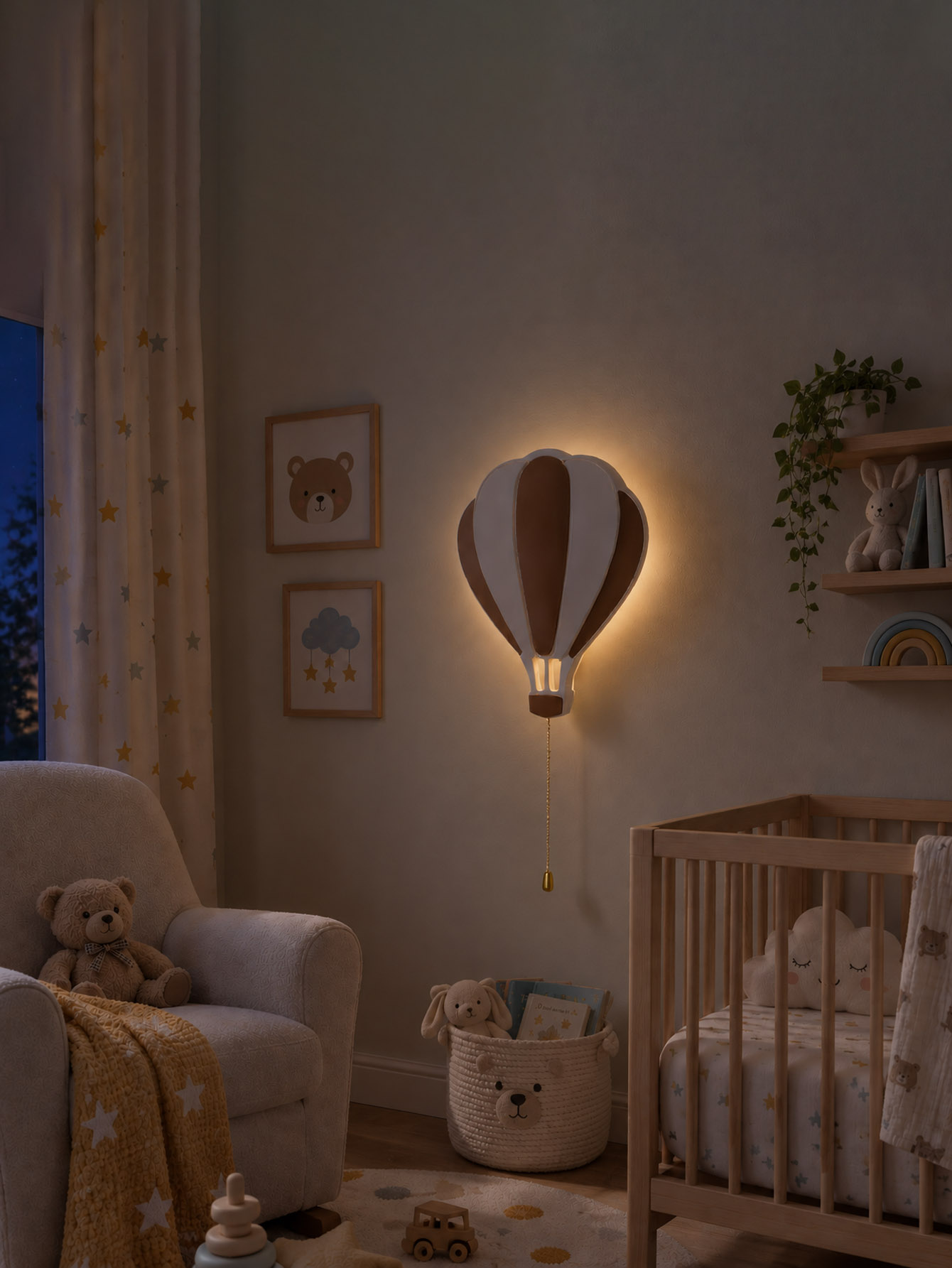 Cloud Light – lampa ścienna w  – Baby Nursery Wall Lights recenzja i cena
