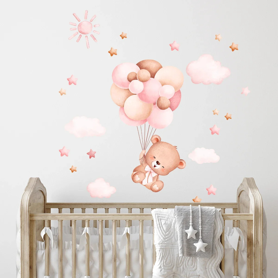 Naklejka na ścianę z motywem a – Baby Girl Nursery Quotes recenzja i cena