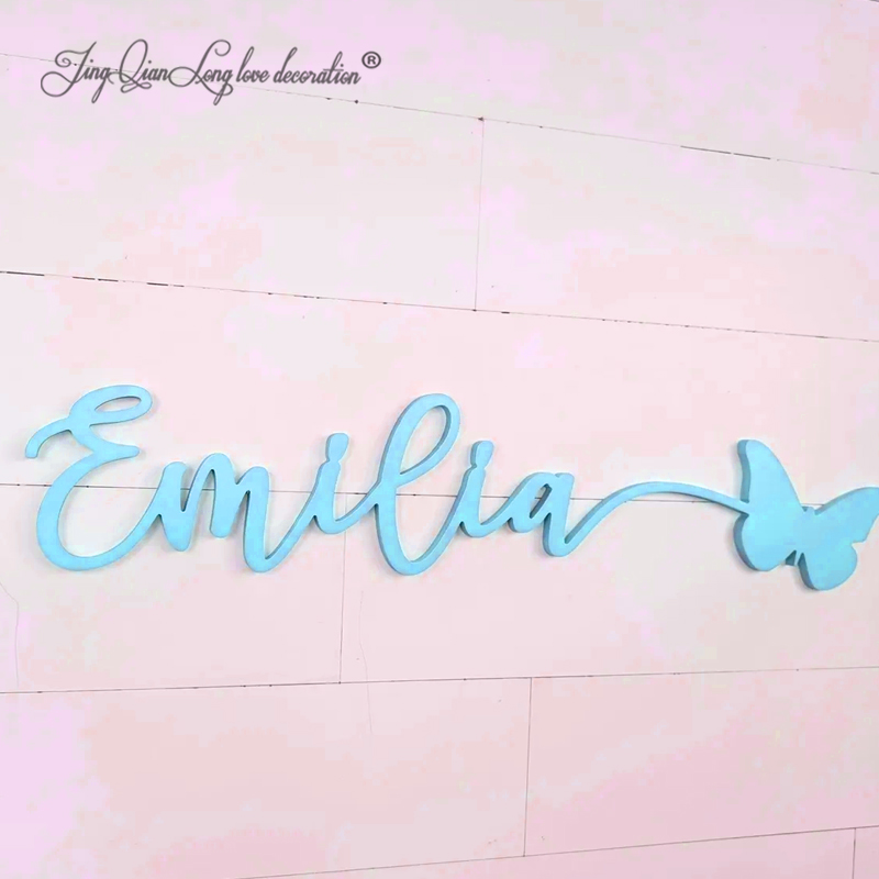 Tabliczka z imieniem na zamówi – Baby Nursery Decor Girl recenzja i cena