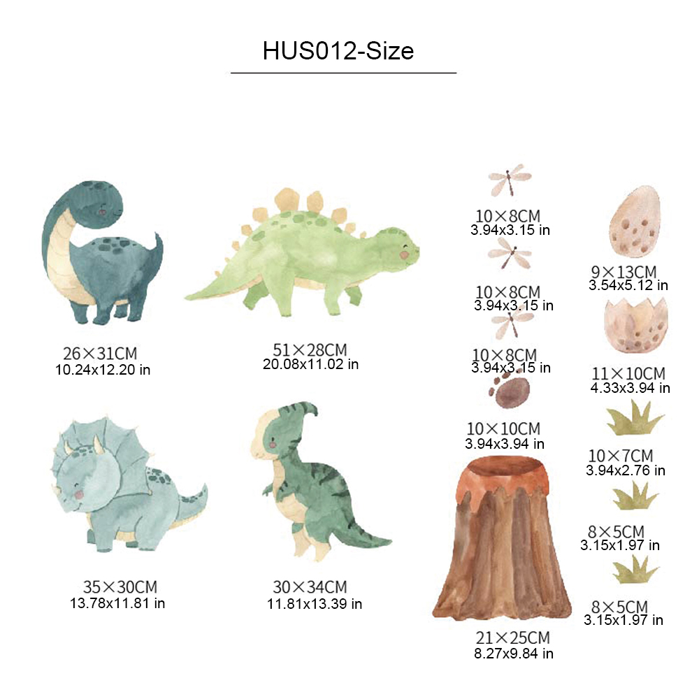 Naklejki ścienne z dinozaurami – Baby Nursery Boy recenzja i cena