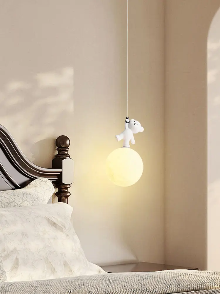 Lampa Niedźwiedź Kreskówkowa L – Baby Nursery Light Fixture recenzja i cena