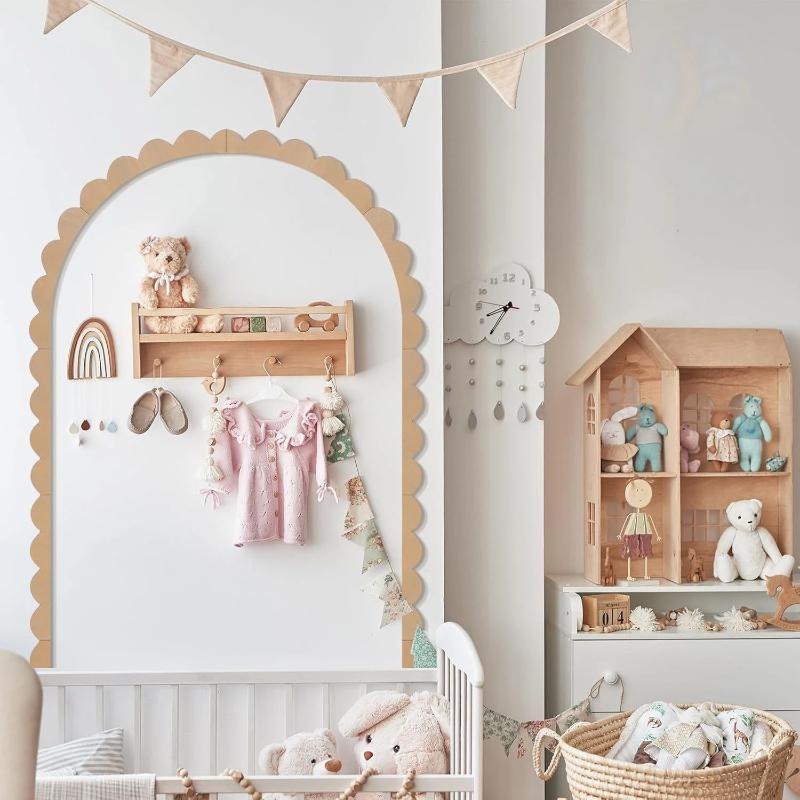 Drewniany Łuk Dekoracyjny na Ś – Baby Nursery Frames recenzja i cena